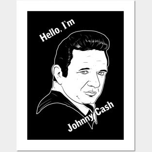 Hello, I'm Johnny Cash Posters and Art